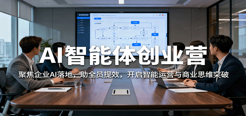 131944tz7onoywou3a9azo.png AI智能体创业营:聚焦企业AI落地,助全员提效,开启智能运营与商业思维突破