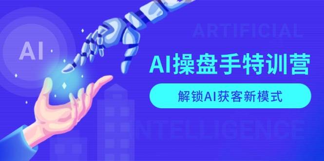 AI操盘手特训营，解锁AI获客新模式，全面掌握AI商业应用与提示词技巧-大米网创