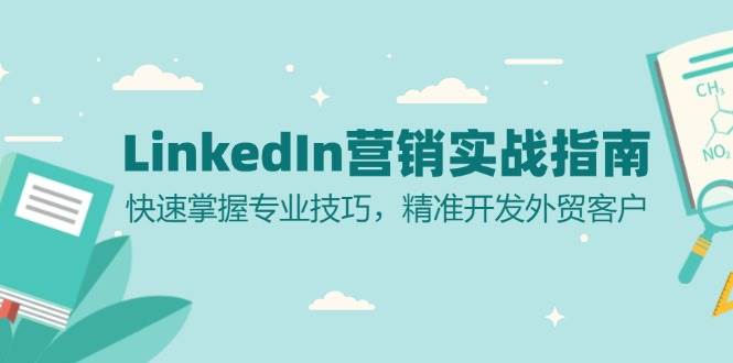 LinkedIn 营销实战指南：快速掌握专业技巧，精准开发外贸客户-大米网创