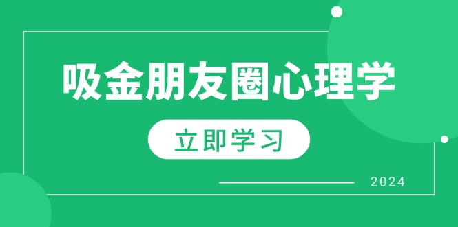 朋友圈吸金心理学：揭秘心理学原理，增加业绩，打造个人IP与行业权威-大米网创