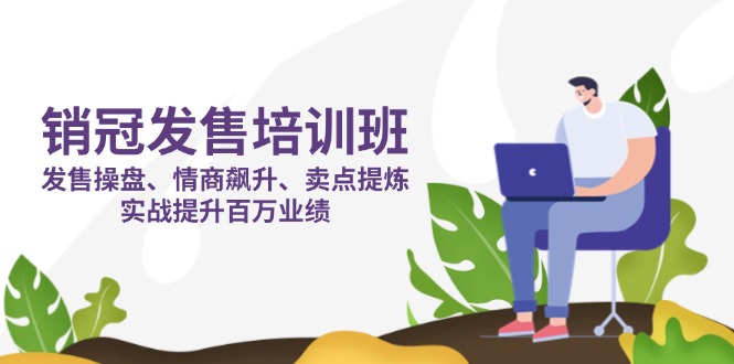 销冠 发售培训班：发售 操盘+情商 飙升+卖点 提炼，实战提升百万业绩-大米网创