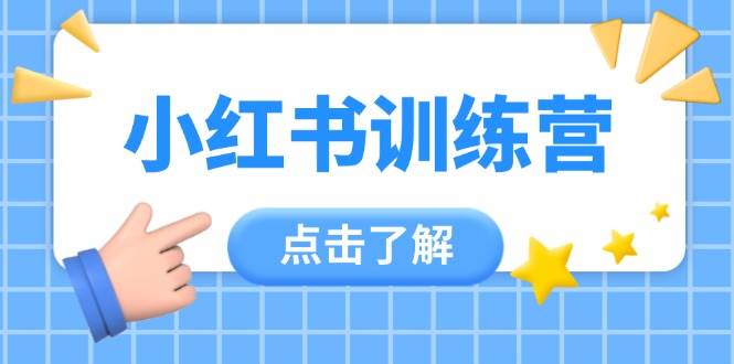 小红书训练营,助小白入门,掌握技巧变达人,课程实操又全面(12节课)-大米网创