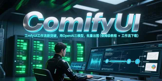 ComfyUI工作流新突破,用OpenAI三模型,批量出图(保姆级教程+工作流下载)-大米网创