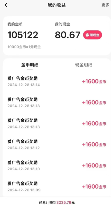 一天稳定收入20-30元，这4个方法，让你快速掌握快手极速版金币赚钱技巧（附详细教程）-大米网创