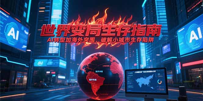 付费文章《世界变局生存指南，AI转型加海外突围，破解小城市生存陷阱》-大米网创
