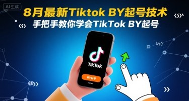 8月最新Tiktok搬运起号技术,手把手教你学会TikTok搬运起号-大米网创