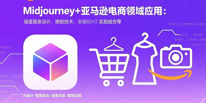 Midjourney+电商领域商业应用:涵盖服装设计、换脸技术、实拍结合等-大米网创