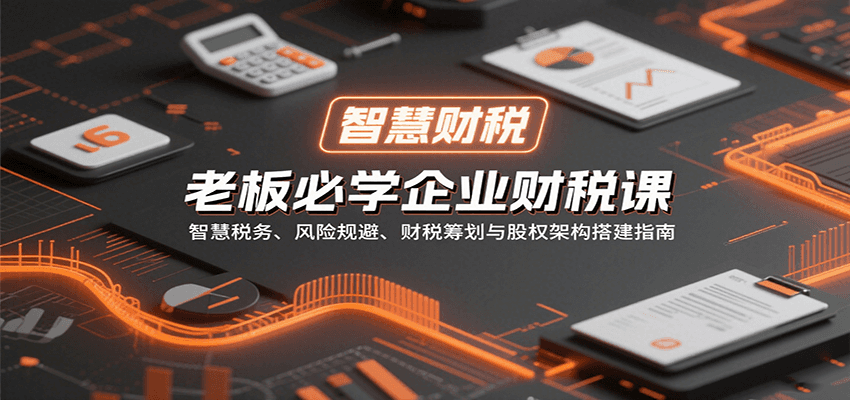 老板必学企业财税课：智慧税务、风险规避、财税筹划与股权架构搭建指南-大米网创