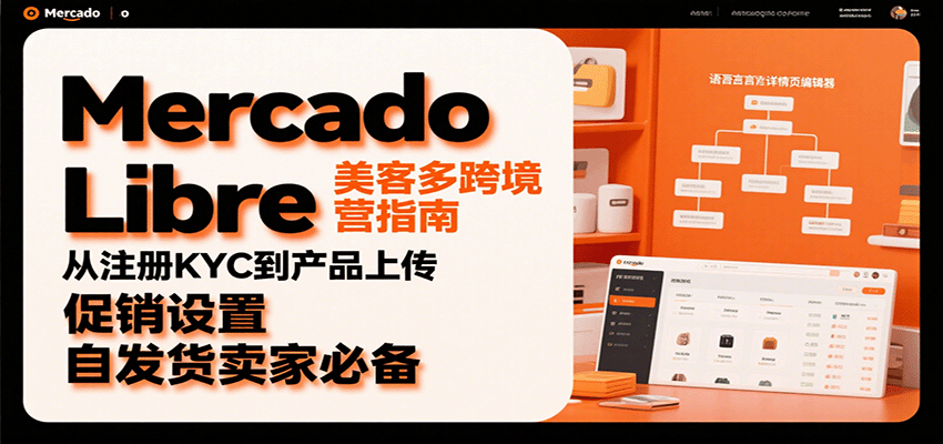 Mercado Libre 美客多跨境运营指南:从注册KYC到产品上传、促销设置,自发货卖家必备-大米网创