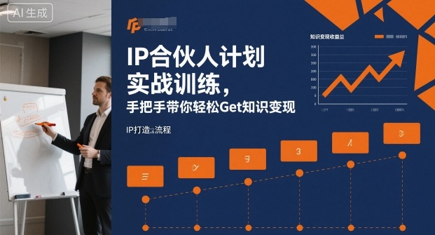IP合伙人计划实战训练,手把手带你轻松Get知识变现-大米网创