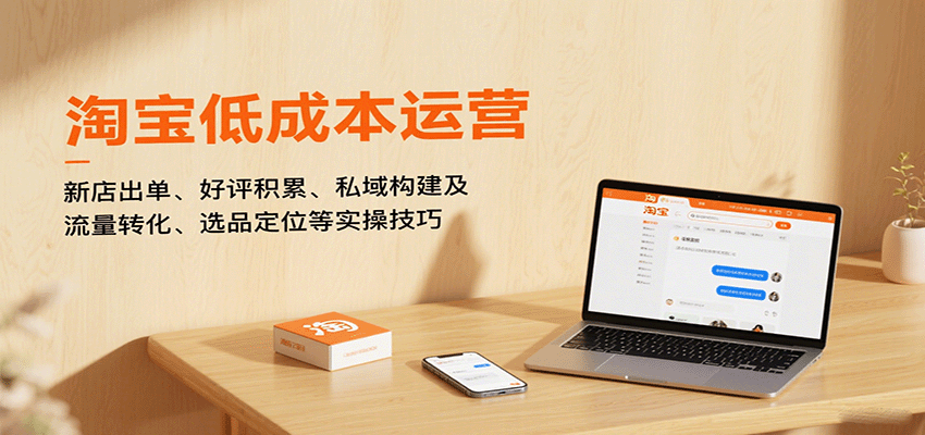 淘宝低成本运营，新店出单、好评积累、私域构建及流量转化、选品定位等（更新10月）-大米网创