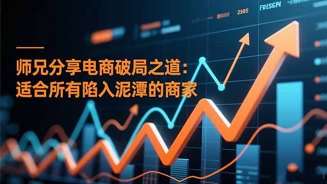 师兄分享电商破局之道：适合所有陷入泥潭的商家-大米网创