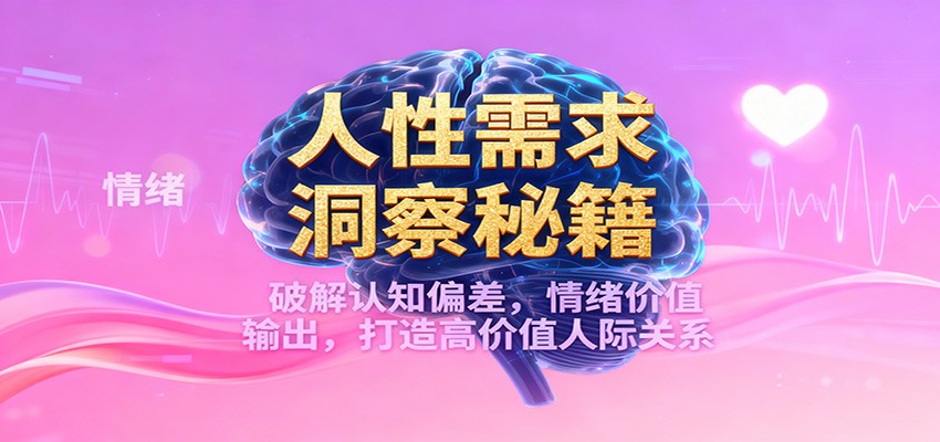 人性需求洞察秘籍,破解认知偏差,情绪价值输出,打造高价值人际关系-大米网创
