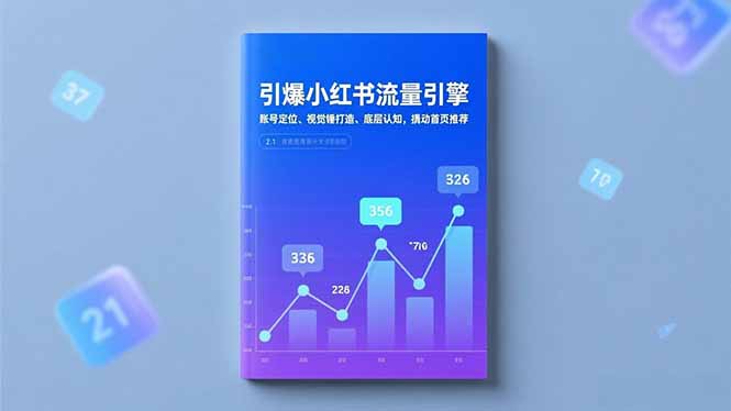 引爆小红书流量引擎，账号定位、视觉锤打造、底层认知，撬动首页推荐-大米网创