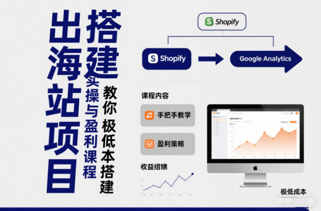小淘出海站项目，搭建实操与盈利课程，手把手教你用极低成本搭建-大米网创