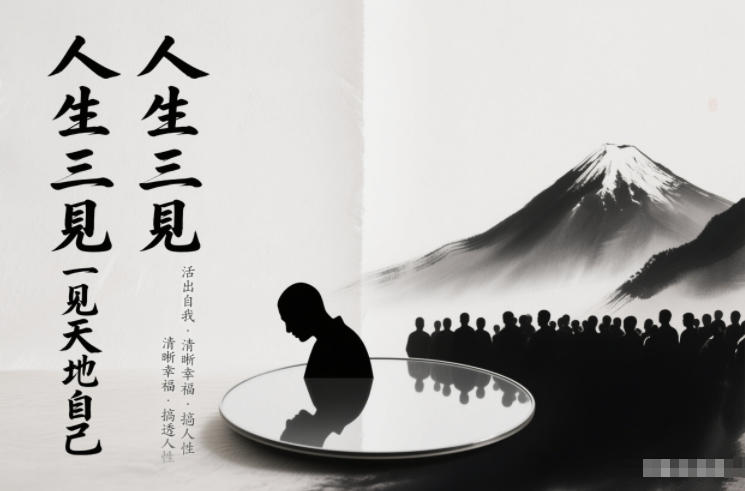 人生三见一见天地见众生见自己，活出自我拥有清晰幸福人生，搞透人性-大米网创