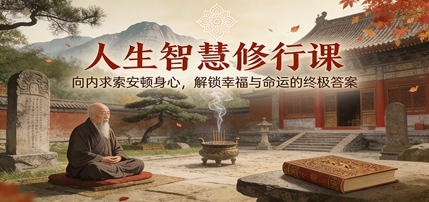 人生智慧修行课：向内求索安顿身心，解锁幸福与命运的终极答案-大米网创