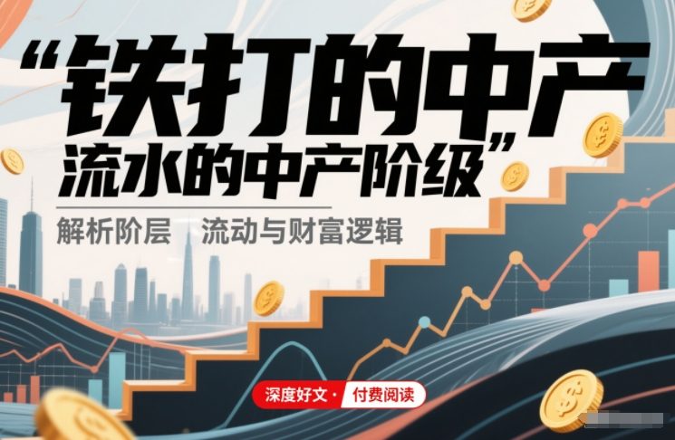 付费文章：铁打的中产，流水的中产阶级-大米网创