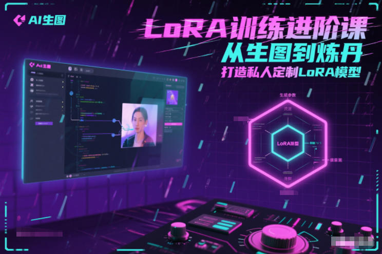 LoRA训练进阶课，从生图到炼丹，打造私人定制LoRA模型-大米网创