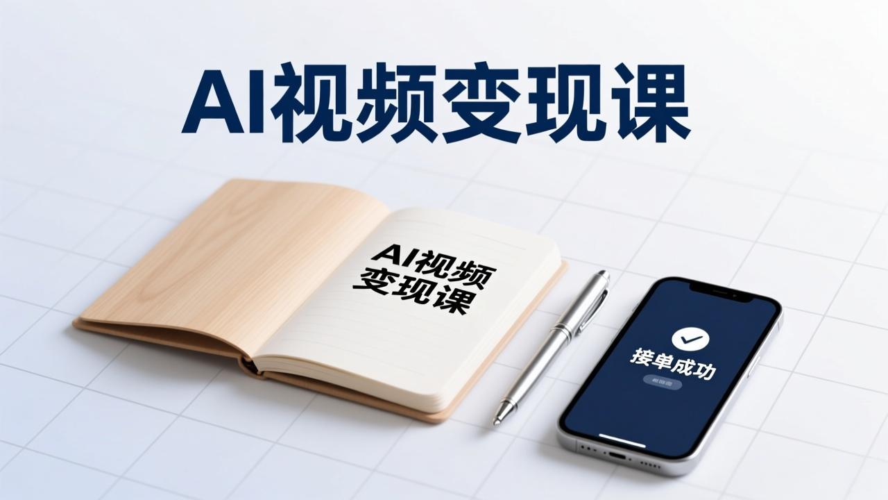 AI视频变现课，学完即可创作短片、接商单，实现副业增收，单项目报价可达千元-大米网创