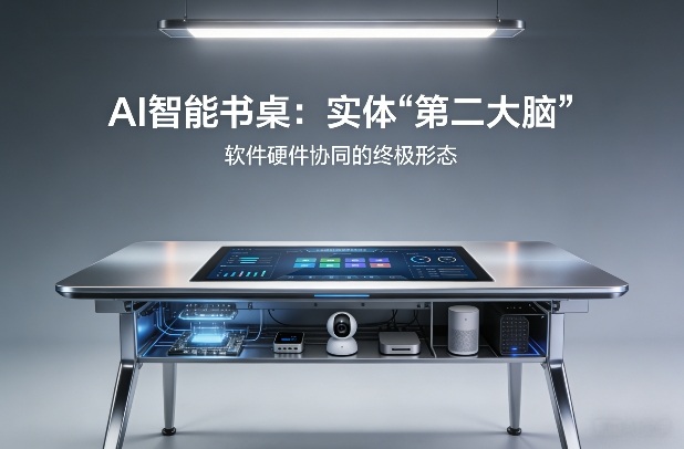 AI智能书桌搭建,构建你的实体“第二大脑”,软件硬件协同的终极形态-大米网创