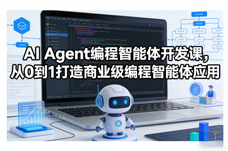 AI Agent编程智能体开发课，从0到1打造商业级编程智能体应用-大米网创