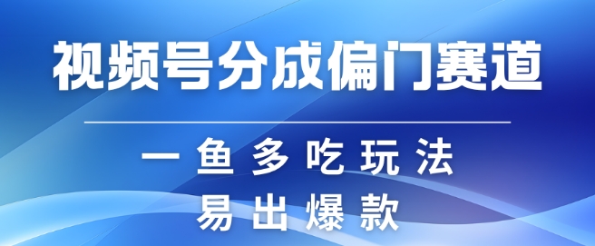 视频号创作者分成计划偏门类目，容易爆流，实拍内容简单易做【揭秘】-大米网创